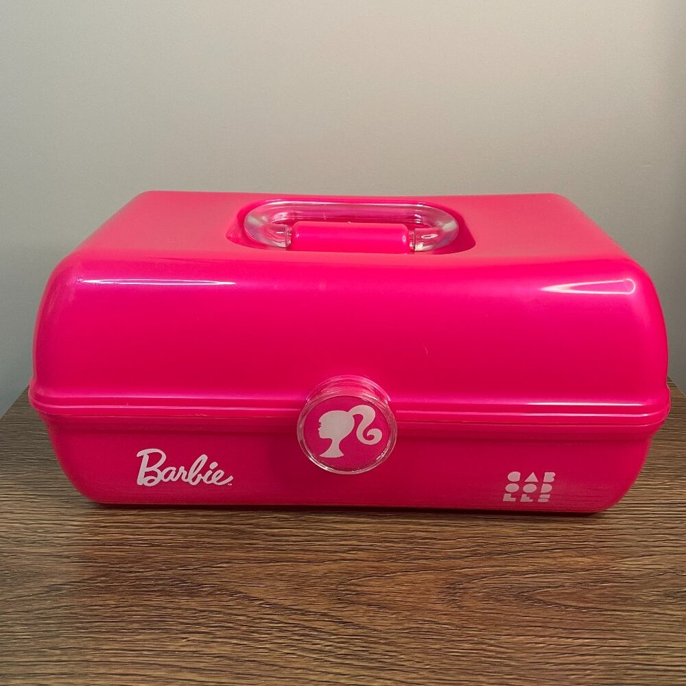 Barbie Hot Pink On the Go Caboodles Make Up Case Sold Out